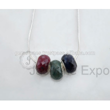 Chalcedony Gemstone Sterling Siver Joyas de moda india